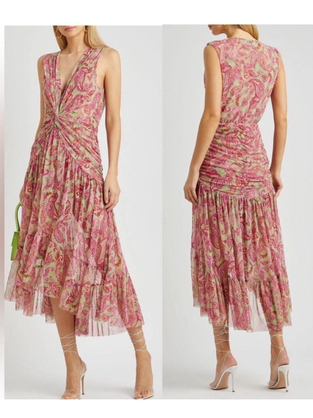 Misa Los Angeles Paisley Dress